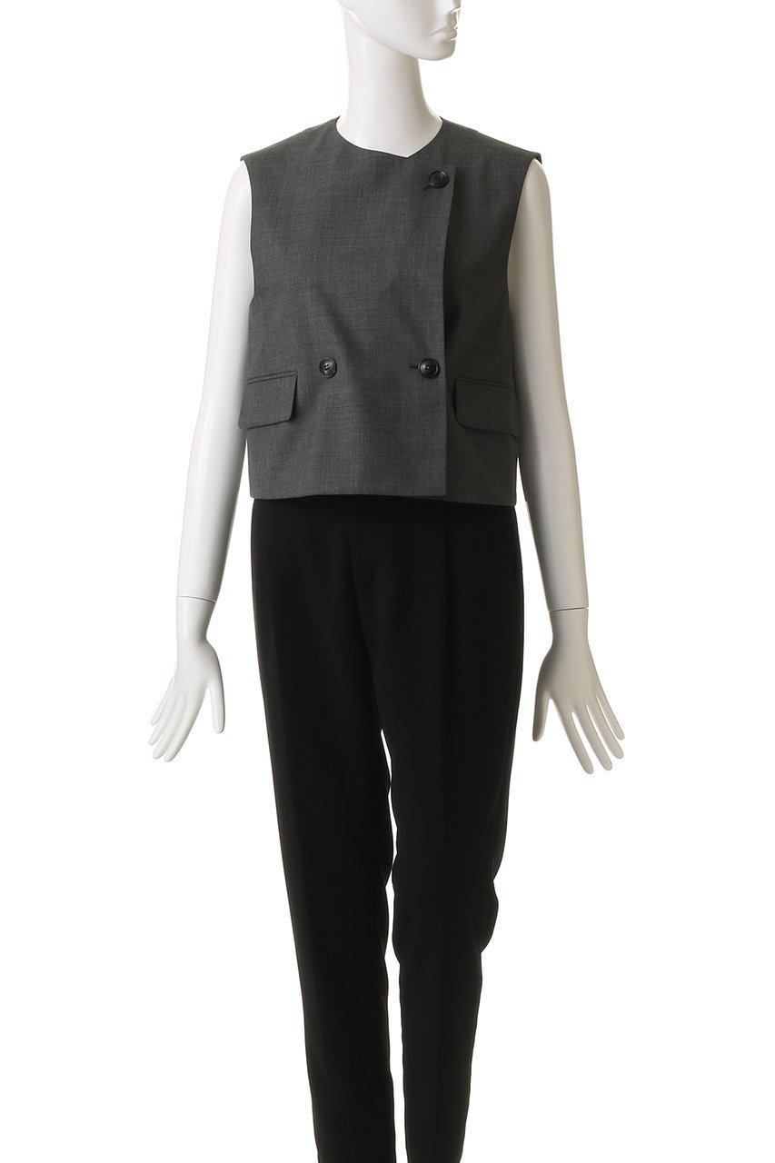 【デパリエ/DEPAREILLE】のトロピカルウールジレ 人気、トレンドファッション・服の通販 founy(ファニー) 　ファッション　Fashion　レディースファッション　Fashion for Women　アウター　Coat / Outerwear Collection　レディースジャケット・軽アウター　Jackets　インナー　Innerwear　コンパクト　Compact, Small Size　シンプル　Simple, Minimal　ジャケット　Jacket, Outerwear　ベスト　Vest, Waistcoat　新作・新入荷　New Arrivals / New In　other-2|ID: prp329100004664877 ipo3291000000033744515
