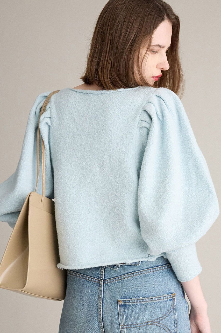 【ブリル/BRILL】のコットンパフプルオーバー 人気、トレンドファッション・服の通販 founy(ファニー) 　ファッション　Fashion　レディースファッション　Fashion for Women　トップス・カットソー　Cut & Sew Tops　シャツ・ブラウス・オフィスカジュアル　Elegant Blouses & Button-Ups　ロングTシャツ・Tシャツ　Longline T-Shirts & Tees　カジュアルプルオーバー・ニットトップス　Pullovers & Knit Tops / Casual Pullovers　カットソー・ベーシックTシャツ　Cut-and-Sewn Tops / Stretch Tees & Basics　イタリア　Italy　コンパクト　Compact, Small Size　ストレッチ　Stretch, Stretchy Fabric　スリーブ　Sleeve, Long Sleeve / Short Sleeve　ダメージ　Distressed, Destroyed　ロング　Long, Long-Length　冬　Winter / This Winter　新作・新入荷　New Arrivals / New In　秋　Autumn　other-4|ID: prp329100004664882 ipo3291000000033744550
