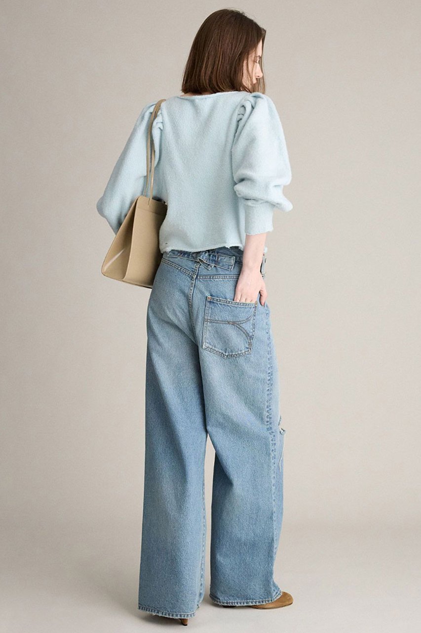 【ブリル/BRILL】のコットンパフプルオーバー 人気、トレンドファッション・服の通販 founy(ファニー) 　ファッション　Fashion　レディースファッション　Fashion for Women　トップス・カットソー　Cut & Sew Tops　シャツ・ブラウス・オフィスカジュアル　Elegant Blouses & Button-Ups　ロングTシャツ・Tシャツ　Longline T-Shirts & Tees　カジュアルプルオーバー・ニットトップス　Pullovers & Knit Tops / Casual Pullovers　カットソー・ベーシックTシャツ　Cut-and-Sewn Tops / Stretch Tees & Basics　イタリア　Italy　コンパクト　Compact, Small Size　ストレッチ　Stretch, Stretchy Fabric　スリーブ　Sleeve, Long Sleeve / Short Sleeve　ダメージ　Distressed, Destroyed　ロング　Long, Long-Length　冬　Winter / This Winter　新作・新入荷　New Arrivals / New In　秋　Autumn　other-7|ID: prp329100004664882 ipo3291000000033744555