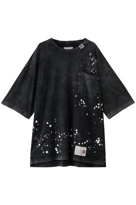 【メゾン ミハラヤスヒロ/Maison MIHARA YASUHIRO / MEN】 【MEN】EMBELLISHED BLEACHED Tシャツ人気、トレンドファッション・服の通販 founy(ファニー) ファッション Fashion メンズファッション Fashion for Men トップス・カットソー Cut & Sew Tops メンズシャツ Shirts ショート Short, Short Length シンプル Simple, Minimal スリーブ Sleeve, Long Sleeve / Short Sleeve ダメージ Distressed, Destroyed ブリーチ Bleach, Washed Finish |ID:prp329100004664888