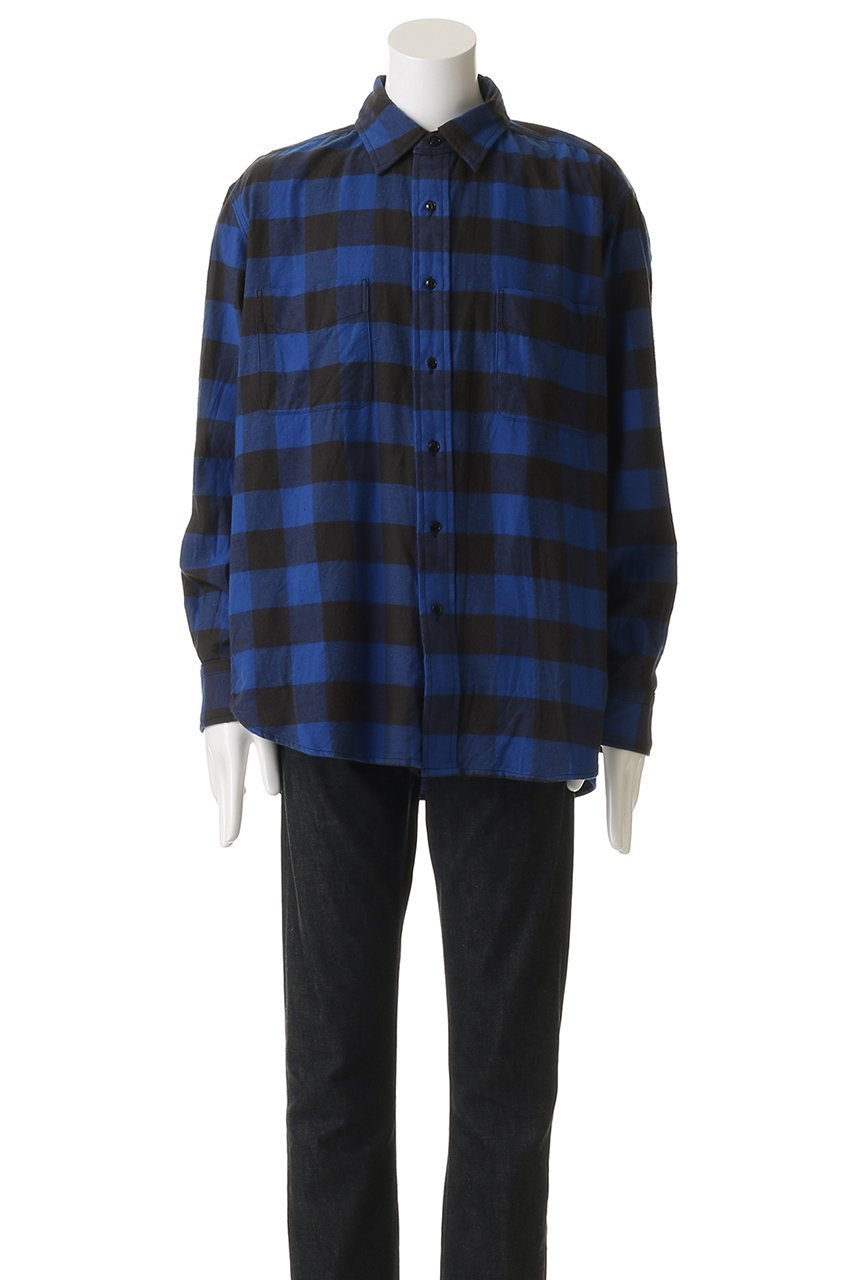【セブン バイ セブン/SEVEN BY SEVEN / MEN】の【MEN】BUFFALO CHECK ワーク シャツ 人気、トレンドファッション・服の通販 founy(ファニー) 　ファッション　Fashion　メンズファッション　Fashion for Men　スリーブ　Sleeve, Long Sleeve / Short Sleeve　ロング　Long, Long-Length　ワーク　Workwear, Utility Style　エレガント 上品　Elegant　other-2|ID: prp329100004664891 ipo3291000000035585341