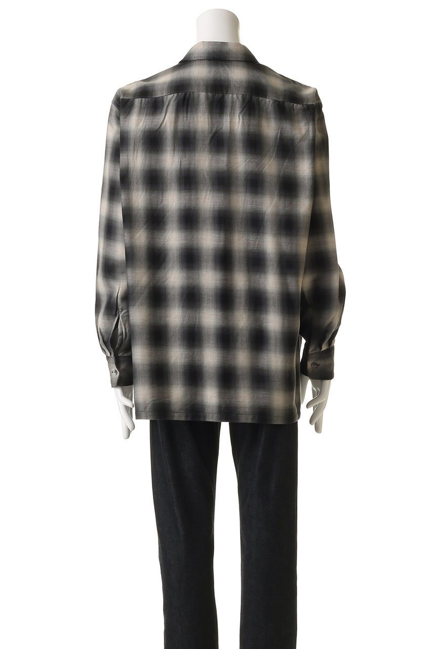 【セブン バイ セブン/SEVEN BY SEVEN / MEN】の【MEN】OMBRE CHECK ルーズ シャツ 人気、トレンドファッション・服の通販 founy(ファニー) 　ファッション　Fashion　メンズファッション　Fashion for Men　スリーブ　Sleeve, Long Sleeve / Short Sleeve　ルーズ　Loose, Oversized　ロング　Long, Long-Length　新作・新入荷　New Arrivals / New In　羽織　Haori, Light Jacket　other-4|ID: prp329100004664893 ipo3291000000033744636
