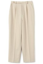 【エストラータ/STRATA】のナローベルトタックテーパードパンツ ライトベージュ|ID: prp329100004669590 ipo3291000000033762264