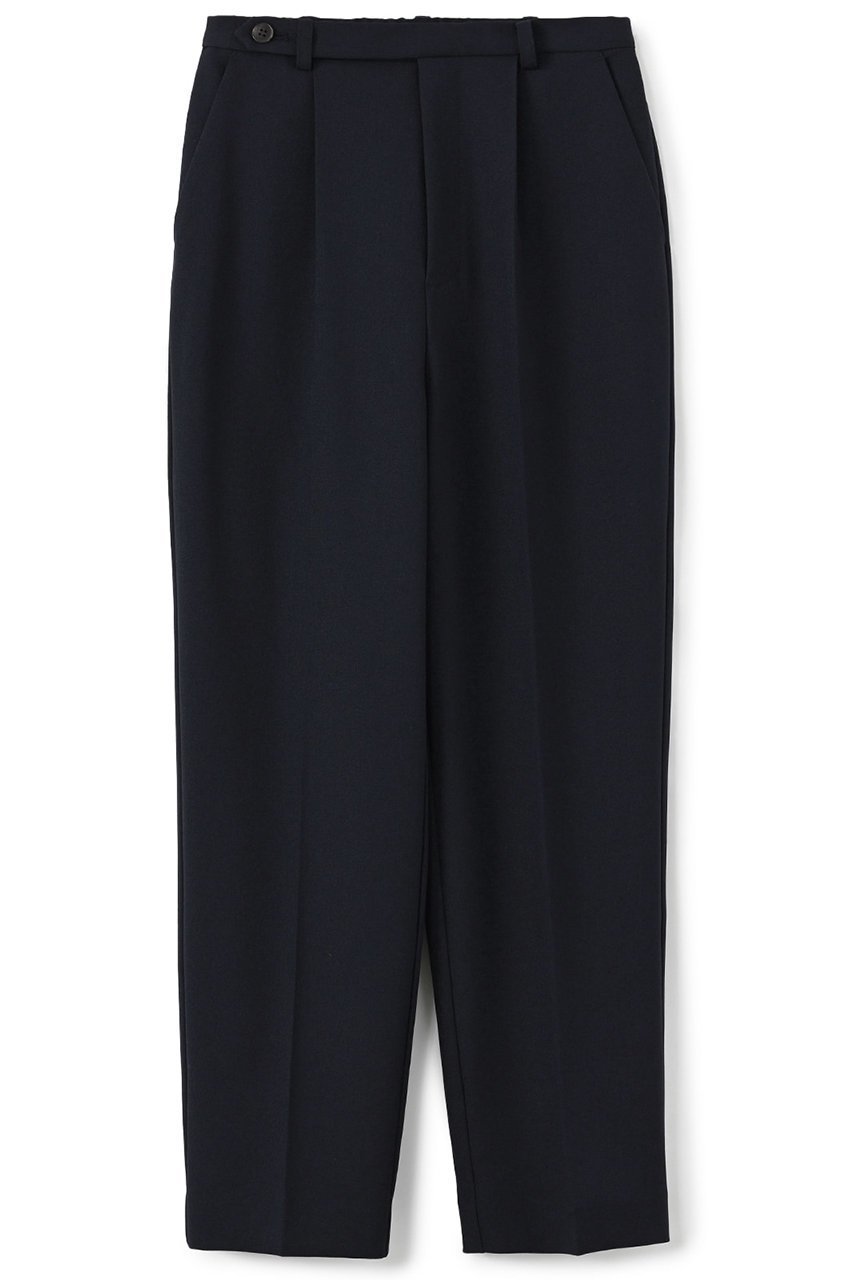 【エストラータ/STRATA】のナローベルトタックテーパードパンツ インテリア・キッズ・メンズ・レディースファッション・服の通販 founy(ファニー) 　ファッション　Fashion　レディースファッション　Fashion for Women　パンツ　Pants & Trousers　ベルト&ウエストマーク　Belts & Waist Accessories　ジャケット　Jacket, Outerwear　セットアップ　Set-Up, Coordinated Outfit　ツイード／ツィード　Choker, Choker Necklace　ロング　Long, Long-Length　ビジネス 仕事 通勤　Business / Work / Commuting　ネイビー|ID: prp329100004669590 ipo3291000000033762266