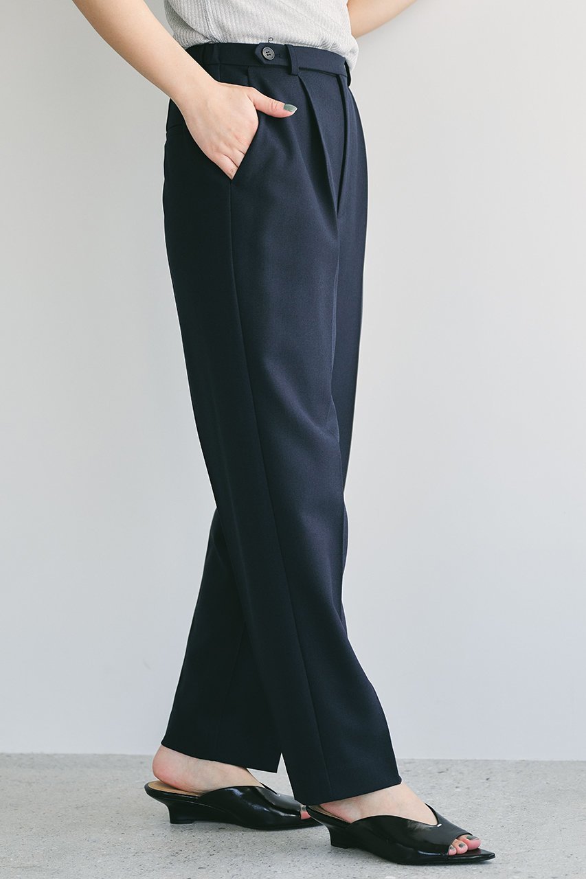 【エストラータ/STRATA】のナローベルトタックテーパードパンツ 人気、トレンドファッション・服の通販 founy(ファニー) 　ファッション　Fashion　レディースファッション　Fashion for Women　パンツ　Pants & Trousers　ベルト&ウエストマーク　Belts & Waist Accessories　ジャケット　Jacket, Outerwear　セットアップ　Set-Up, Coordinated Outfit　ツイード／ツィード　Choker, Choker Necklace　ロング　Long, Long-Length　ビジネス 仕事 通勤　Business / Work / Commuting　other-4|ID: prp329100004669590 ipo3291000000033762269