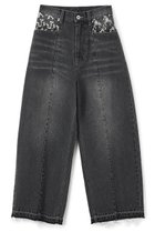 【エストラータ/STRATA】のエンブロイダリーカーブデニム 人気、トレンドファッション・服の通販 founy(ファニー) ファッション Fashion レディースファッション Fashion for Women パンツ Pants & Trousers デニムパンツ・ジーンズ・美脚デニム Denim Jeans & Pants インディゴ Indigo Denim シンプル Simple, Minimal ジャケット Jacket, Outerwear センター Center, Center Line デニム Denim, Jeans Material トレンド Trend, Trending Now マニッシュ Mannish, Boyish 再入荷 Restock / Back in Stock thumbnail ウォッシュブラック|ID: prp329100004669592 ipo3291000000033762280