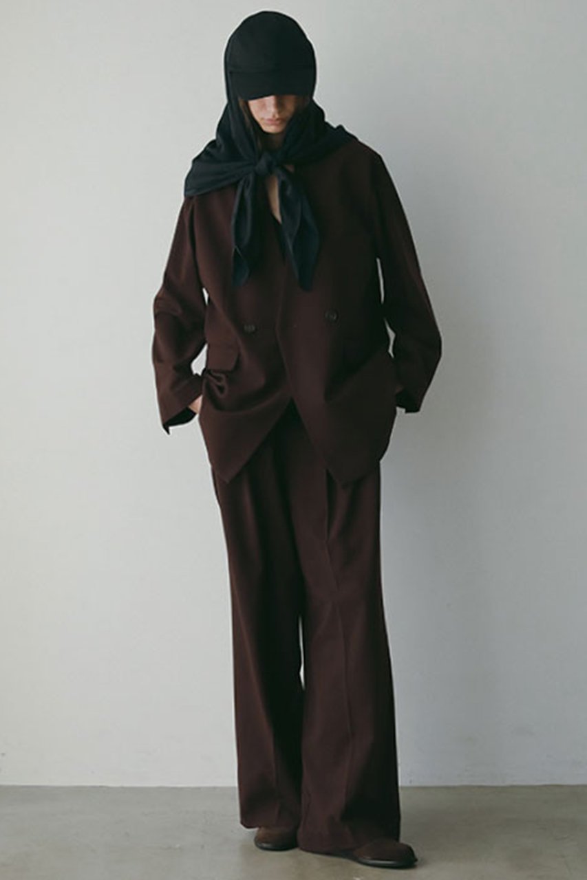 【エトレトウキョウ/ETRE TOKYO】のサイロスパンタックワイドパンツ 人気、トレンドファッション・服の通販 founy(ファニー) 　ファッション　Fashion　レディースファッション　Fashion for Women　パンツ　Pants & Trousers　おすすめ　Recommended / Our Picks　シンプル　Simple, Minimal　ジャケット　Jacket, Outerwear　ストライプ　Stripe, Striped Pattern　ストレート　Straight, Straight Cut　セットアップ　Set-Up, Coordinated Outfit　センター　Center, Center Line　チェック　Check, Plaid, Tartan　ワイド　Wide, Wide Fit　エレガント 上品　Elegant　新作・新入荷　New Arrivals / New In　無地　Plain, Solid Color　秋　Autumn　other-3|ID: prp329100004669593 ipo3291000000033762287
