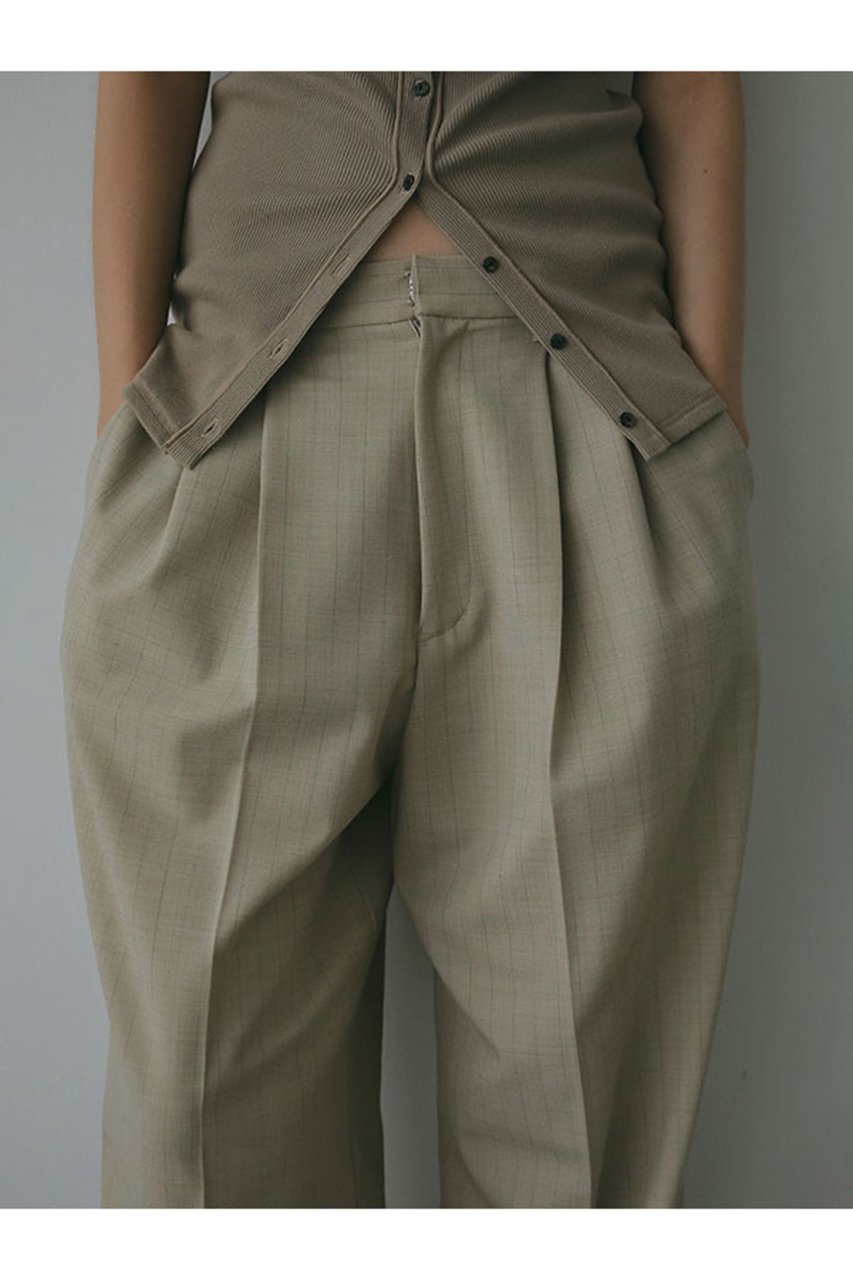 【エトレトウキョウ/ETRE TOKYO】のサイロスパンタックワイドパンツ 人気、トレンドファッション・服の通販 founy(ファニー) ファッション Fashion レディースファッション Fashion for Women パンツ Pants & Trousers おすすめ Recommended / Our Picks シンプル Simple, Minimal ジャケット Jacket, Outerwear ストライプ Stripe, Striped Pattern ストレート Straight, Straight Cut セットアップ Set-Up, Coordinated Outfit センター Center, Center Line チェック Check, Plaid, Tartan ワイド Wide, Wide Fit エレガント 上品 Elegant 無地 Plain, Solid Color 秋 Autumn other-2|ID: prp329100004669593 ipo3291000000034853909