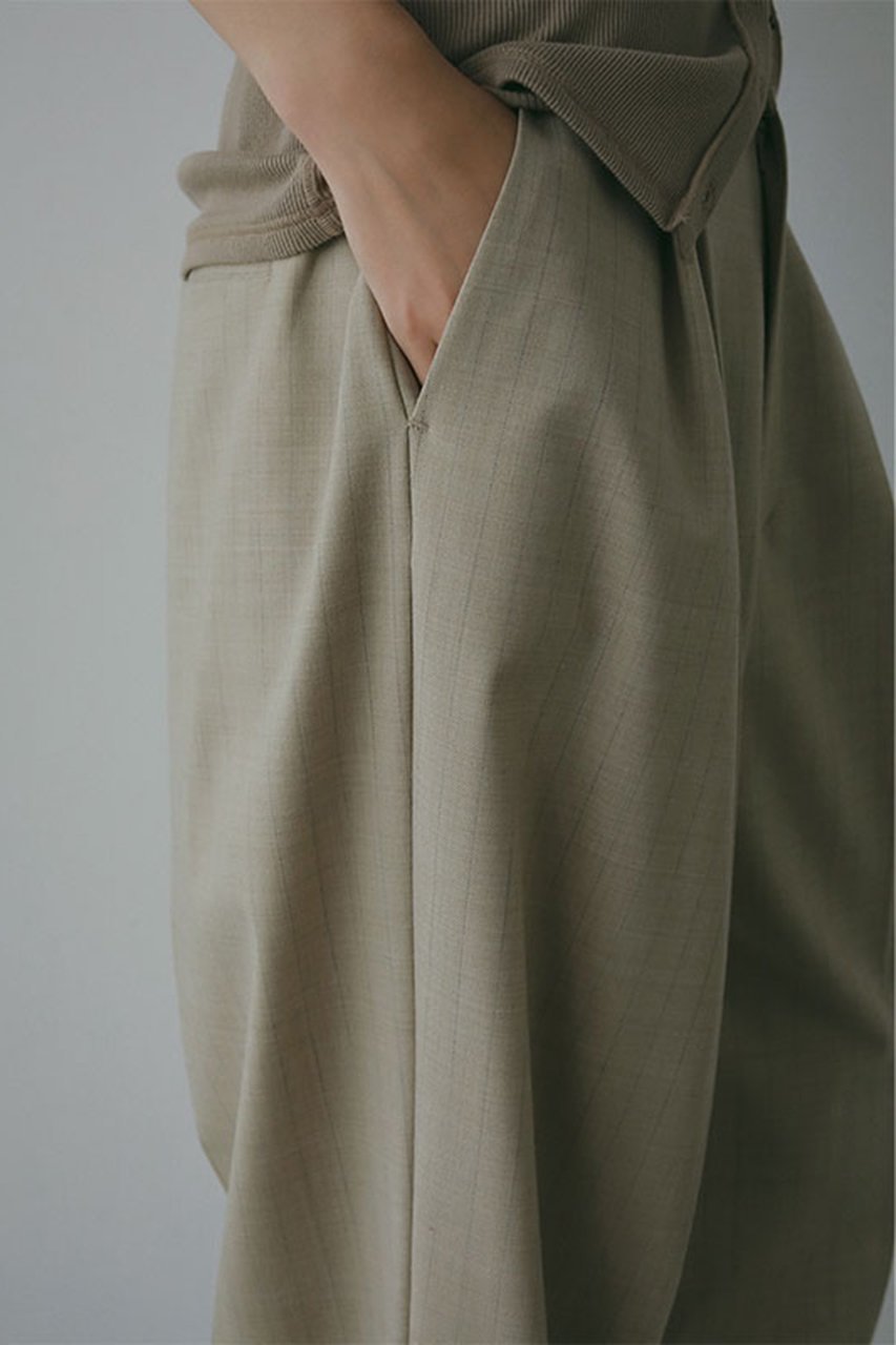 【エトレトウキョウ/ETRE TOKYO】のサイロスパンタックワイドパンツ 人気、トレンドファッション・服の通販 founy(ファニー) ファッション Fashion レディースファッション Fashion for Women パンツ Pants & Trousers おすすめ Recommended / Our Picks シンプル Simple, Minimal ジャケット Jacket, Outerwear ストライプ Stripe, Striped Pattern ストレート Straight, Straight Cut セットアップ Set-Up, Coordinated Outfit センター Center, Center Line チェック Check, Plaid, Tartan ワイド Wide, Wide Fit エレガント 上品 Elegant 無地 Plain, Solid Color 秋 Autumn other-3|ID: prp329100004669593 ipo3291000000034853910