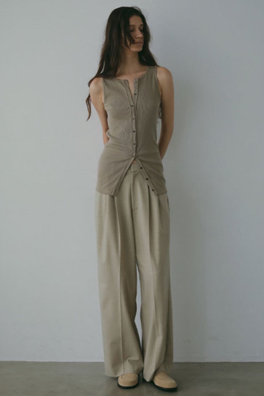 【エトレトウキョウ/ETRE TOKYO】のサイロスパンタックワイドパンツ 人気、トレンドファッション・服の通販 founy(ファニー) ファッション Fashion レディースファッション Fashion for Women パンツ Pants & Trousers おすすめ Recommended / Our Picks シンプル Simple, Minimal ジャケット Jacket, Outerwear ストライプ Stripe, Striped Pattern ストレート Straight, Straight Cut セットアップ Set-Up, Coordinated Outfit センター Center, Center Line チェック Check, Plaid, Tartan ワイド Wide, Wide Fit エレガント 上品 Elegant 無地 Plain, Solid Color 秋 Autumn other-6|ID: prp329100004669593 ipo3291000000034853913