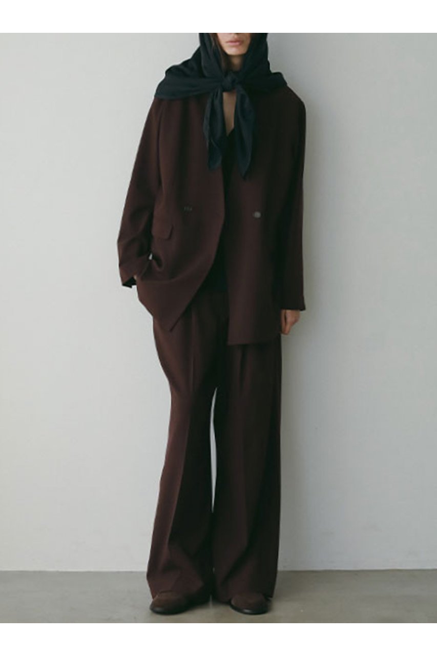 【エトレトウキョウ/ETRE TOKYO】のサイロスパンノーカラーダブルブレストジャケット 人気、トレンドファッション・服の通販 founy(ファニー) 　ファッション　Fashion　レディースファッション　Fashion for Women　アウター　Coat / Outerwear Collection　レディースジャケット・軽アウター　Jackets　インナー　Innerwear　ジャケット　Jacket, Outerwear　スマート　Smart, Elegant　ダブル　Double, Double-Breasted　ハイネック　High Neck, Mock Neck　バランス　Balance, Style Balance　フォルム　Silhouette, Form　ボックス　Boxy, Box Shape　エレガント 上品　Elegant　新作・新入荷　New Arrivals / New In　other-3|ID: prp329100004669595 ipo3291000000033762302