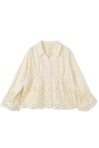 【エストラータ/STRATA】のエンブロイダリーリボンスリーブブラウス 人気、トレンドファッション・服の通販 founy(ファニー) ファッション Fashion レディースファッション Fashion for Women トップス・カットソー Cut & Sew Tops シャツ・ブラウス・オフィスカジュアル Elegant Blouses & Button-Ups おすすめ Recommended / Our Picks インナー Innerwear ジャケット Jacket, Outerwear スウェット / スエット Sweatshirt, Sweatwear スカラップ Scallop, Scalloped Edge スリーブ Sleeve, Long Sleeve / Short Sleeve デニム Denim, Jeans Material バランス Balance, Style Balance ロング Long, Long-Length thumbnail アイボリー|ID: prp329100004669597 ipo3291000000035493228
