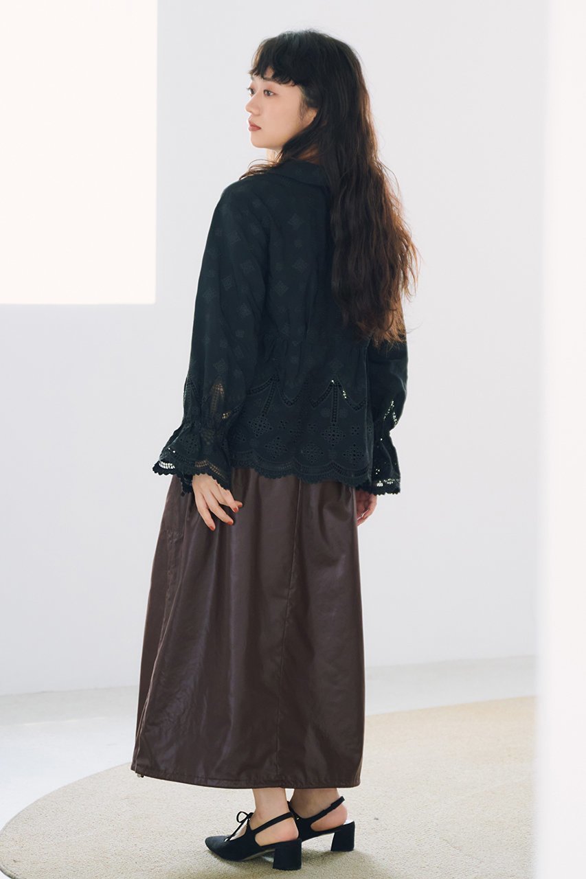 【エストラータ/STRATA】のエンブロイダリーリボンスリーブブラウス 人気、トレンドファッション・服の通販 founy(ファニー) ファッション Fashion レディースファッション Fashion for Women トップス・カットソー Cut & Sew Tops シャツ・ブラウス・オフィスカジュアル Elegant Blouses & Button-Ups おすすめ Recommended / Our Picks インナー Innerwear ジャケット Jacket, Outerwear スウェット / スエット Sweatshirt, Sweatwear スカラップ Scallop, Scalloped Edge スリーブ Sleeve, Long Sleeve / Short Sleeve デニム Denim, Jeans Material バランス Balance, Style Balance ロング Long, Long-Length other-3|ID: prp329100004669597 ipo3291000000035493235