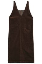 【エストラータ/STRATA】の2wayコーデュロイジャンパースカート ブラウン|ID: prp329100004669599 ipo3291000000036048087