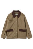 【エストラータ/STRATA】の2wayカラーハンティングジャケット 人気、トレンドファッション・服の通販 founy(ファニー) ファッション Fashion レディースファッション Fashion for Women アウター Coat / Outerwear Collection レディースジャケット・軽アウター Jackets ジャケット Jacket, Outerwear ツイル Twist, Twisted Detail デニム Denim, Jeans Material トレンド Trend, Trending Now バランス Balance, Style Balance フラップ Flap, Flap Pocket ポケット Pocket, Pocket Detail thumbnail カーキグレージュ|ID: prp329100004669600 ipo3291000000035863680