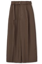 【エストラータ/STRATA】のブライトツイルタックワイドパンツ ブラウン|ID: prp329100004669603 ipo3291000000033762360