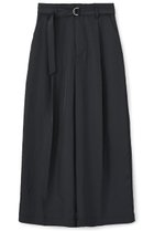 【エストラータ/STRATA】のブライトツイルタックワイドパンツ ネイビー|ID: prp329100004669603 ipo3291000000033762361