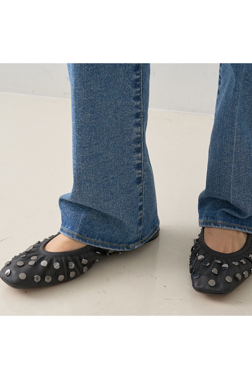 【デザイン ワークス/DESIGN WORKS】のストレッチフレアデニム 人気、トレンドファッション・服の通販 founy(ファニー) 　ファッション　Fashion　レディースファッション　Fashion for Women　パンツ　Pants & Trousers　デニムパンツ・ジーンズ・美脚デニム　Denim Jeans & Pants　おすすめ　Recommended / Our Picks　ウォッシュ　Washed Finish　ショート　Short, Short Length　ストレッチ　Stretch, Stretchy Fabric　センター　Center, Center Line　デニム　Denim, Jeans Material　バランス　Balance, Style Balance　フレア　Flare, Flared　ユーズド　Used, Vintage-Look　ワイド　Wide, Wide Fit　other-7|ID: prp329100004669606 ipo3291000000033762390