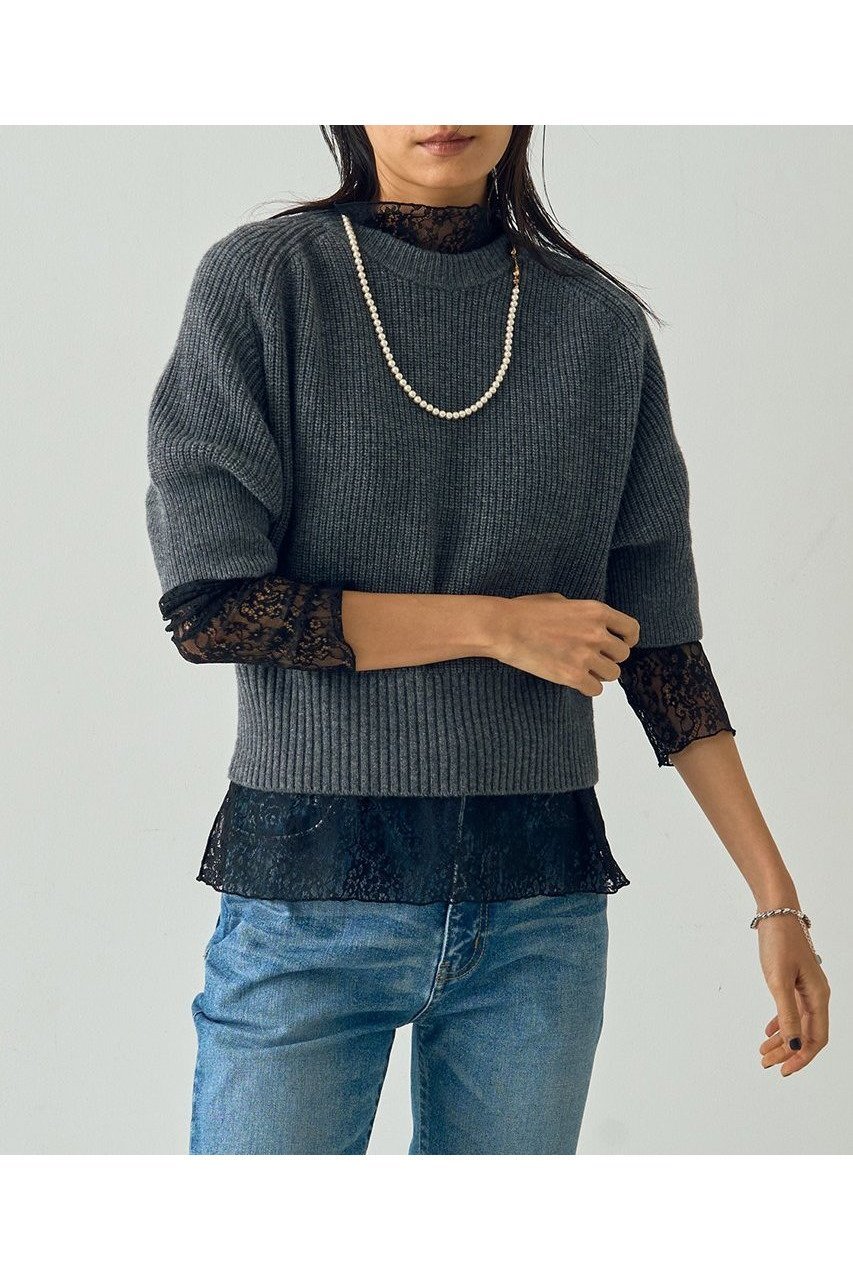 【デザイン ワークス/DESIGN WORKS】のウールカシミヤショートスリーブニット 人気、トレンドファッション・服の通販 founy(ファニー) 　ファッション　Fashion　レディースファッション　Fashion for Women　トップス・カットソー　Cut & Sew Tops　ニット　Knit Tops & Sweaters　カジュアルプルオーバー・ニットトップス　Pullovers & Knit Tops / Casual Pullovers　おすすめ　Recommended / Our Picks　コンパクト　Compact, Small Size　バランス　Balance, Style Balance　フェミニン　Feminine, Girly　ボトム　Bottoms, Lower Wear　新作・新入荷　New Arrivals / New In　A/W・秋冬　Autumn/Winter　other-2|ID: prp329100004669607 ipo3291000000033762396