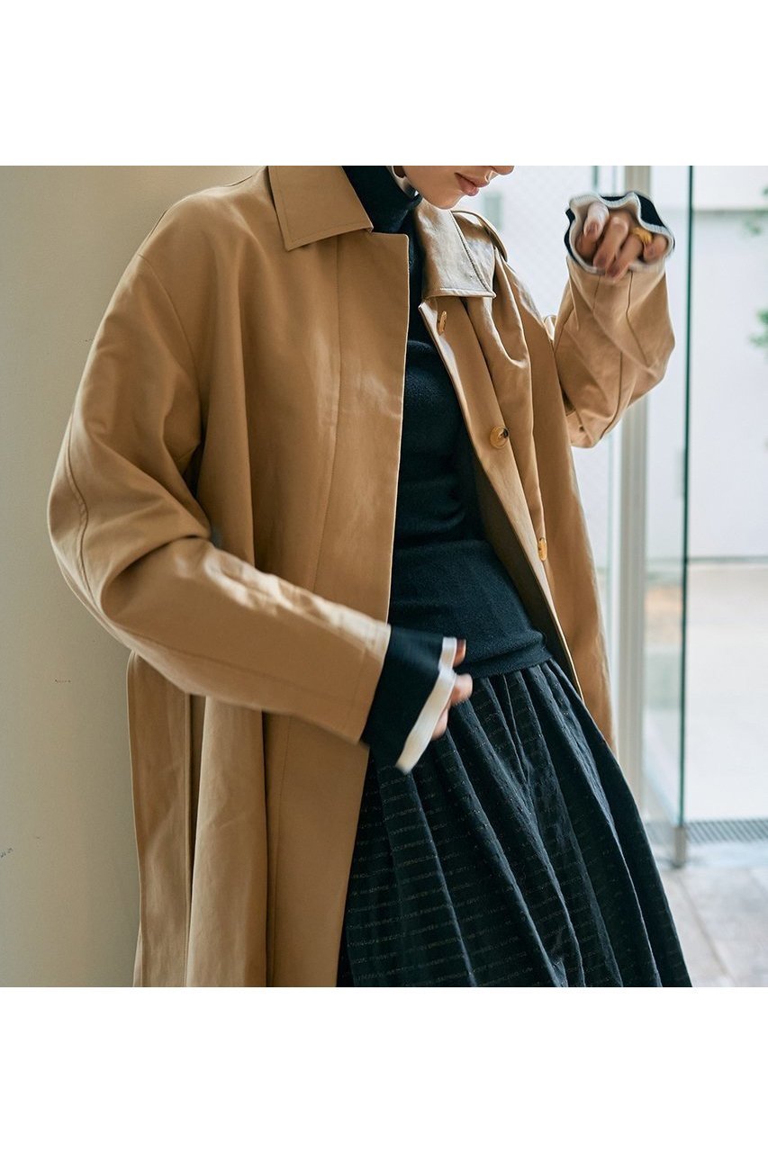 【デザイン ワークス/DESIGN WORKS】のウールバイカラーハイネックニット 人気、トレンドファッション・服の通販 founy(ファニー) 　ファッション　Fashion　レディースファッション　Fashion for Women　トップス・カットソー　Cut & Sew Tops　ニット　Knit Tops & Sweaters　カジュアルプルオーバー・ニットトップス　Pullovers & Knit Tops / Casual Pullovers　おすすめ　Recommended / Our Picks　なめらか　Smooth, Silky Texture　インナー　Innerwear　エレガント 上品　Elegant　カフス　Cuff Design　コンパクト　Compact, Small Size　ジャケット　Jacket, Outerwear　フィット　Fit, Slim Fit　フレア　Flare, Flared　新作・新入荷　New Arrivals / New In　other-5|ID: prp329100004669608 ipo3291000000033762410