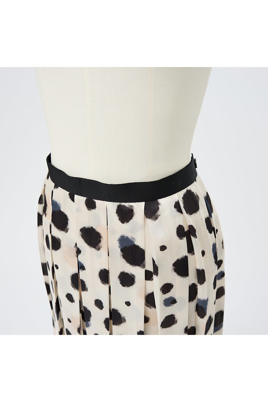 【デザイン ワークス/DESIGN WORKS】の【セットアップ対応】イタリアンファブリックランダムドットプリーツスカート 人気、トレンドファッション・服の通販 founy(ファニー) 　ファッション　Fashion　レディースファッション　Fashion for Women　セットアップ　Matching Sets　スカート・ミニ/ミディ/マキシ　Skirts / Mini, Midi & Maxi Skirts　スカート　Skirts　プリーツスカート / 上品フェミニンスタイル　Pleated Skirts　ロングスカート　Long Skirts / Maxi & Midi Skirts　おすすめ　Recommended / Our Picks　イタリア　Italy　サテン　Satin, Glossy Fabric　ジャケット　Jacket, Outerwear　セットアップ　Set-Up, Coordinated Outfit　ドット　Polka Dot, Dot Pattern　バランス　Balance, Style Balance　ファブリック　Fabric, Textile　プリーツ　Pleats, Pleated　ランダム　Random, Irregular　ロング　Long, Long-Length　other-4|ID: prp329100004669613 ipo3291000000035493291