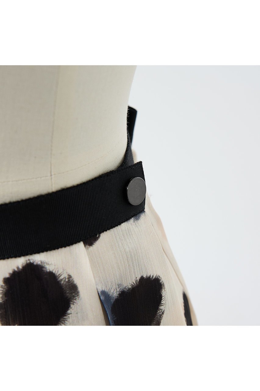 【デザイン ワークス/DESIGN WORKS】の【セットアップ対応】イタリアンファブリックランダムドットプリーツスカート 人気、トレンドファッション・服の通販 founy(ファニー) 　ファッション　Fashion　レディースファッション　Fashion for Women　セットアップ　Matching Sets　スカート・ミニ/ミディ/マキシ　Skirts / Mini, Midi & Maxi Skirts　スカート　Skirts　プリーツスカート / 上品フェミニンスタイル　Pleated Skirts　ロングスカート　Long Skirts / Maxi & Midi Skirts　おすすめ　Recommended / Our Picks　イタリア　Italy　サテン　Satin, Glossy Fabric　ジャケット　Jacket, Outerwear　セットアップ　Set-Up, Coordinated Outfit　ドット　Polka Dot, Dot Pattern　バランス　Balance, Style Balance　ファブリック　Fabric, Textile　プリーツ　Pleats, Pleated　ランダム　Random, Irregular　ロング　Long, Long-Length　other-5|ID: prp329100004669613 ipo3291000000035493293