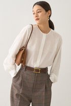 【デザイン ワークス/DESIGN WORKS】のキュプララッセルレースブラウス ホワイト|ID:prp329100004669616