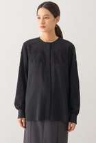 【デザイン ワークス/DESIGN WORKS】のキュプララッセルレースブラウス ブラック|ID:prp329100004669616
