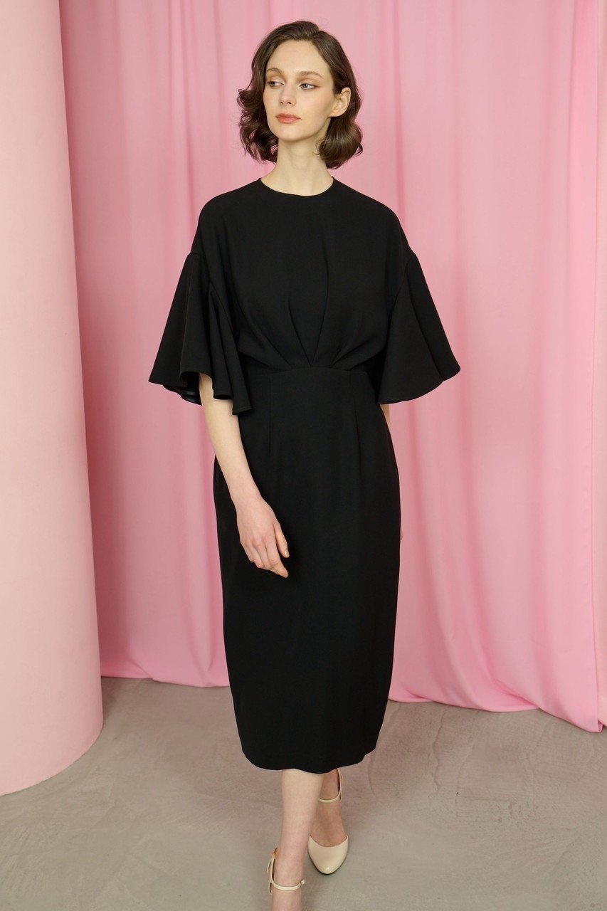 【コルコバード/CORCOVADO】のドレープツイルドレス 人気、トレンドファッション・服の通販 founy(ファニー) 　ファッション　Fashion　レディースファッション　Fashion for Women　ワンピース　Dresses　フォーマル・パーティードレス・結婚式用ドレス　Elegant & Casual Dresses　チュニック　Tunic Tops & Dresses　2025年　2025　2025-2026秋冬・A/W　Autumn/Winter 2025–26 AW25–26　アクセサリー　Fashion Accessories　ストレッチ　Stretch, Stretchy Fabric　チュニック　Tunic, Long Top　ドレス　Dress, One-Piece　ドレープ　Drape, Draping Fabric　A/W・秋冬　Autumn/Winter　other-6|ID: prp329100004669620 ipo3291000000033762512