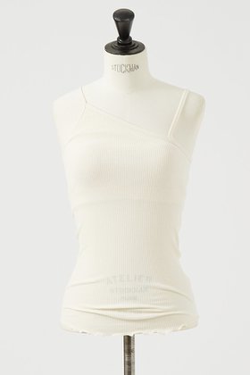 【デザイン ワークス/DESIGN WORKS】 【HAKUJI】Twist cotton bra タンクキャミソール人気、トレンドファッション・服の通販 founy(ファニー) ファッション Fashion レディースファッション Fashion for Women トップス・カットソー Cut & Sew Tops キャミソール&ノースリーブ Camisoles & Sleeveless Tops シャツ・ブラウス・オフィスカジュアル Elegant Blouses & Button-Ups ロングTシャツ・Tシャツ Longline T-Shirts & Tees カットソー・ベーシックTシャツ Cut-and-Sewn Tops / Stretch Tees & Basics おすすめ Recommended / Our Picks アシンメトリー Asymmetrical Style インナー Innerwear キャミソール Camisole, Spaghetti Strap Top ショルダー Shoulder, Shoulder Strap シンプル Simple, Minimal タンク Tank Top, Sleeveless Top 新作・新入荷 New Arrivals / New In |ID:prp329100004669621
