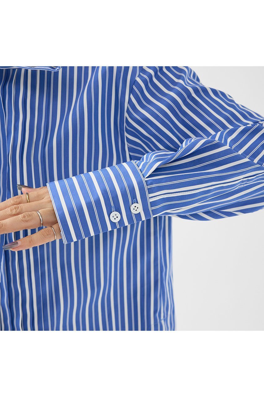【デザイン ワークス/DESIGN WORKS】のボウタイ付きフロントプリーツシャツ 人気、トレンドファッション・服の通販 founy(ファニー) 　ファッション　Fashion　レディースファッション　Fashion for Women　トップス・カットソー　Cut & Sew Tops　シャツ・ブラウス・オフィスカジュアル　Elegant Blouses & Button-Ups　おすすめ　Recommended / Our Picks　クラシカル　Classical, Vintage-Inspired　シンプル　Simple, Minimal　ジャケット　Jacket, Outerwear　スリーブ　Sleeve, Long Sleeve / Short Sleeve　フロント　Front, Front Design　マニッシュ　Mannish, Boyish　メンズ　Men's, Menswear　リボン　Ribbon, Bow　ロング　Long, Long-Length　エレガント 上品　Elegant　新作・新入荷　New Arrivals / New In　other-3|ID: prp329100004669624 ipo3291000000033762541