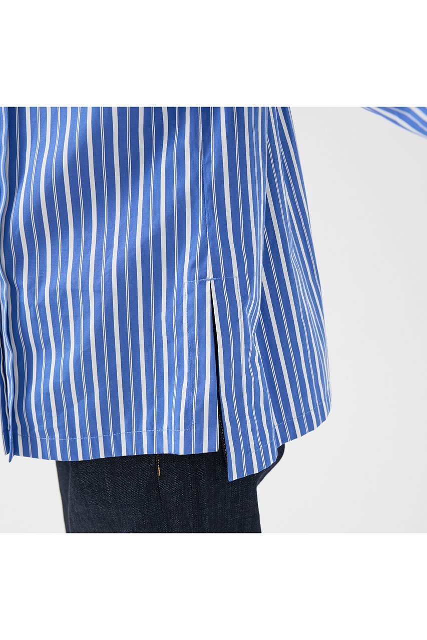 【デザイン ワークス/DESIGN WORKS】のボウタイ付きフロントプリーツシャツ 人気、トレンドファッション・服の通販 founy(ファニー) 　ファッション　Fashion　レディースファッション　Fashion for Women　トップス・カットソー　Cut & Sew Tops　シャツ・ブラウス・オフィスカジュアル　Elegant Blouses & Button-Ups　おすすめ　Recommended / Our Picks　クラシカル　Classical, Vintage-Inspired　シンプル　Simple, Minimal　ジャケット　Jacket, Outerwear　スリーブ　Sleeve, Long Sleeve / Short Sleeve　フロント　Front, Front Design　マニッシュ　Mannish, Boyish　メンズ　Men's, Menswear　リボン　Ribbon, Bow　ロング　Long, Long-Length　エレガント 上品　Elegant　新作・新入荷　New Arrivals / New In　other-4|ID: prp329100004669624 ipo3291000000033762543