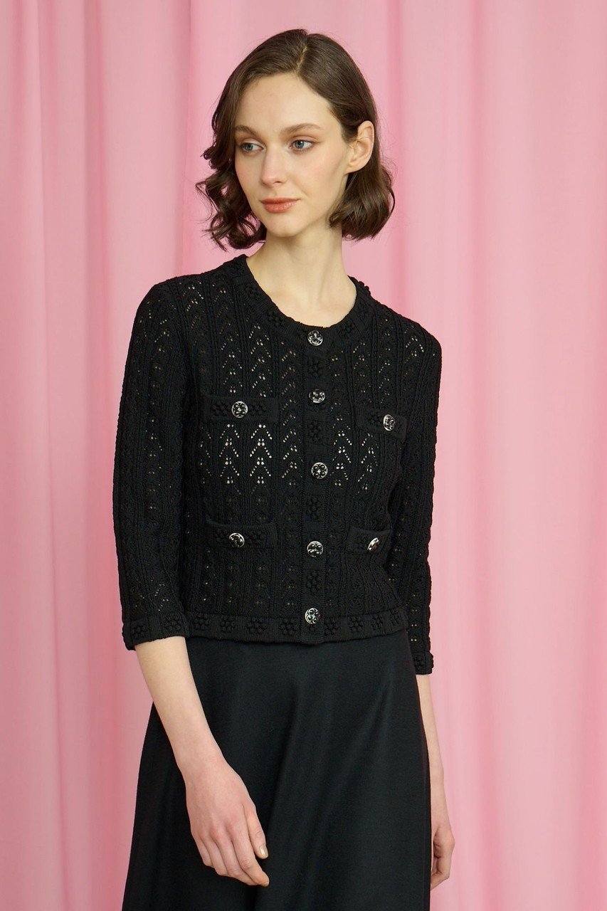 【コルコバード/CORCOVADO】のソフトファインヤーンカーディガン 人気、トレンドファッション・服の通販 founy(ファニー) 　ファッション　Fashion　レディースファッション　Fashion for Women　トップス・カットソー　Cut & Sew Tops　ニット　Knit Tops & Sweaters　カーディガン・羽織り　Layered Style Cardigans　カーディガン　Cardigan, Knitwear　ジャカード／ジャガード　Jacquard, Woven Pattern　ジャケット　Jacket, Outerwear　ツイード　Twill, Twill Weave　バランス　Balance, Style Balance　ビンテージ　Vintage, Retro Style　レース　Lace, Lace Fabric　other-6|ID: prp329100004669636 ipo3291000000036108884