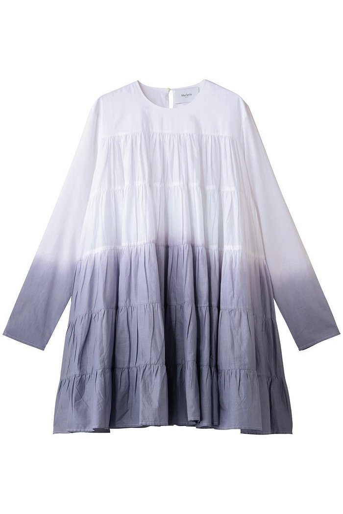 【マーレット/MERLETTE】のSOLIMAN OMBRE グラデーションティアードドレス インテリア・キッズ・メンズ・レディースファッション・服の通販 founy(ファニー) https://founy.com/ ファッション Fashion レディースファッション Fashion for Women ワンピース Dresses フォーマル・パーティードレス・結婚式用ドレス Elegant & Casual Dresses チュニック Tunic Tops & Dresses グラデーション Gradient, Ombre チュニック Tunic, Long Top ティアード Tiered, Tiered Style 定番 Standard, Basic Item 新作・新入荷 New Arrivals / New In |ID: prp329100004669641 ipo3291000000033762654