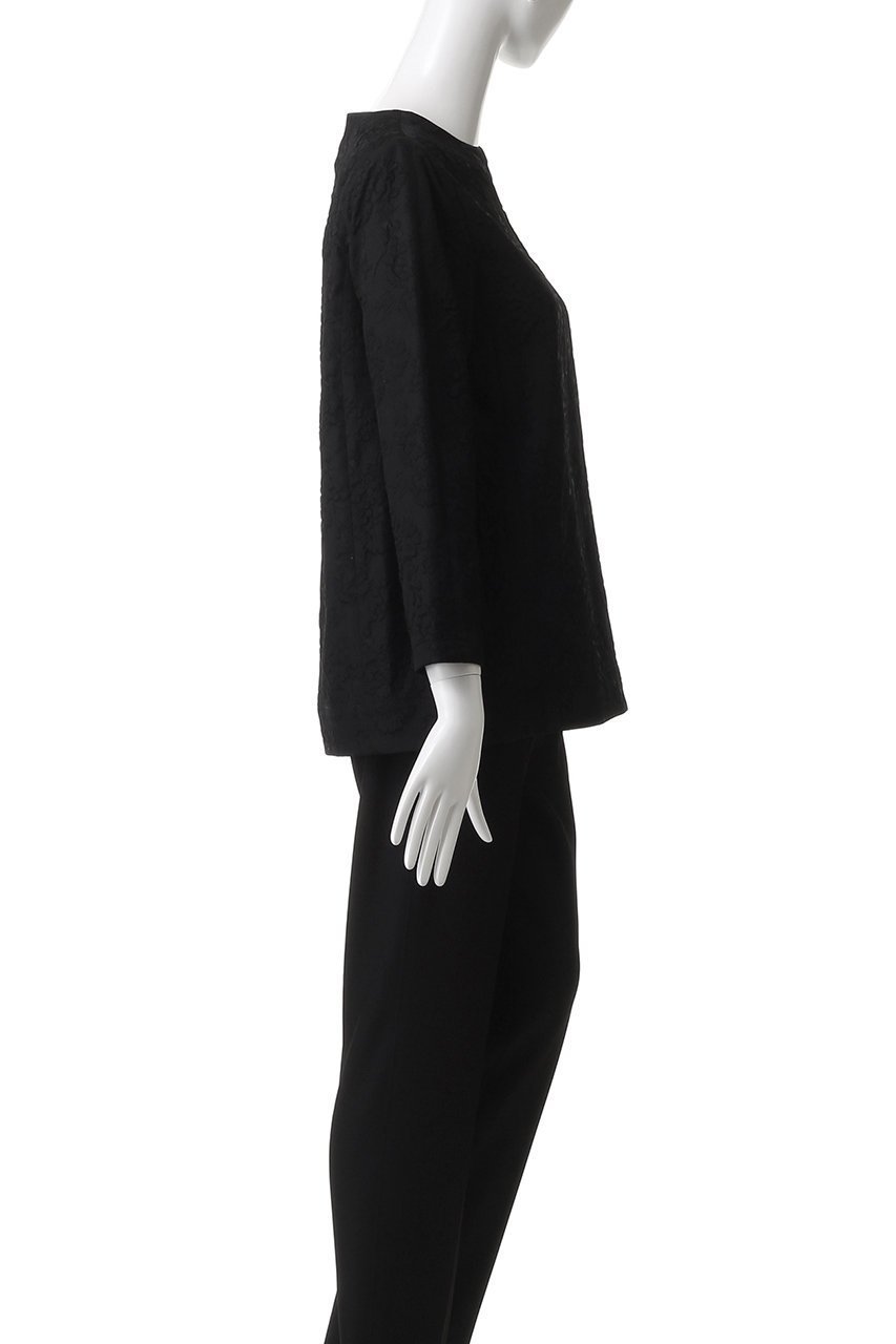 【エムフィル/M Fil】のフラワージャカード フォルムブラウス 人気、トレンドファッション・服の通販 founy(ファニー) 　ファッション　Fashion　レディースファッション　Fashion for Women　トップス・カットソー　Cut & Sew Tops　シャツ・ブラウス・オフィスカジュアル　Elegant Blouses & Button-Ups　ジャカード／ジャガード　Jacquard, Woven Pattern　スリーブ　Sleeve, Long Sleeve / Short Sleeve　フォルム　Silhouette, Form　フラワー　Flower, Floral　ロング　Long, Long-Length　新作・新入荷　New Arrivals / New In　other-3|ID: prp329100004669644 ipo3291000000033762682