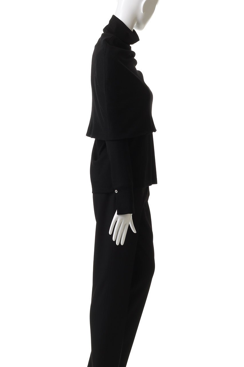 【エムフィル/M Fil】のクリアミドルスムース ショルダーベールカットソー 人気、トレンドファッション・服の通販 founy(ファニー) 　ファッション　Fashion　レディースファッション　Fashion for Women　トップス・カットソー　Cut & Sew Tops　シャツ・ブラウス・オフィスカジュアル　Elegant Blouses & Button-Ups　ロングTシャツ・Tシャツ　Longline T-Shirts & Tees　カットソー・ベーシックTシャツ　Cut-and-Sewn Tops / Stretch Tees & Basics　シンプル　Simple, Minimal　スヌード　Snood, Infinity Scarf　スリーブ　Sleeve, Long Sleeve / Short Sleeve　ロング　Long, Long-Length　新作・新入荷　New Arrivals / New In　other-3|ID: prp329100004669648 ipo3291000000033762702