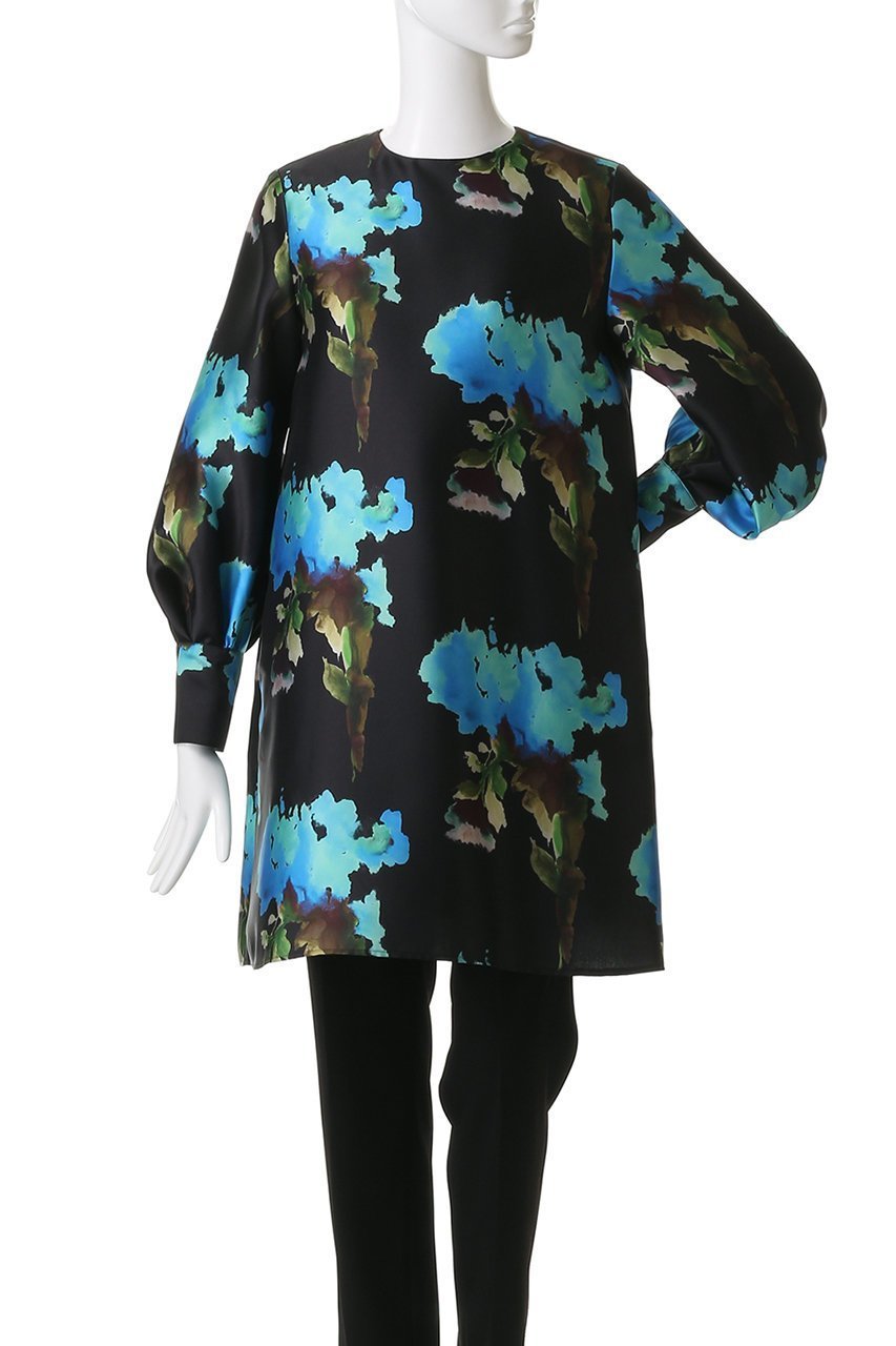 【エムフィル/M Fil】のMoon set Pt. Aラインロングブラウス 人気、トレンドファッション・服の通販 founy(ファニー) 　ファッション　Fashion　レディースファッション　Fashion for Women　トップス・カットソー　Cut & Sew Tops　シャツ・ブラウス・オフィスカジュアル　Elegant Blouses & Button-Ups　おすすめ　Recommended / Our Picks　スリーブ　Sleeve, Long Sleeve / Short Sleeve　プリント　Print, Printed Pattern　レギンス　Leggings, Stretch Pants　ロング　Long, Long-Length　新作・新入荷　New Arrivals / New In　other-2|ID: prp329100004669654 ipo3291000000033762743