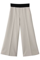 【エムフィル/M Fil】のポリエステル ウール ダブルクロス バギーイージートラウザーズ センタープレス入り ライトグレー|ID: prp329100004669655 ipo3291000000033762749