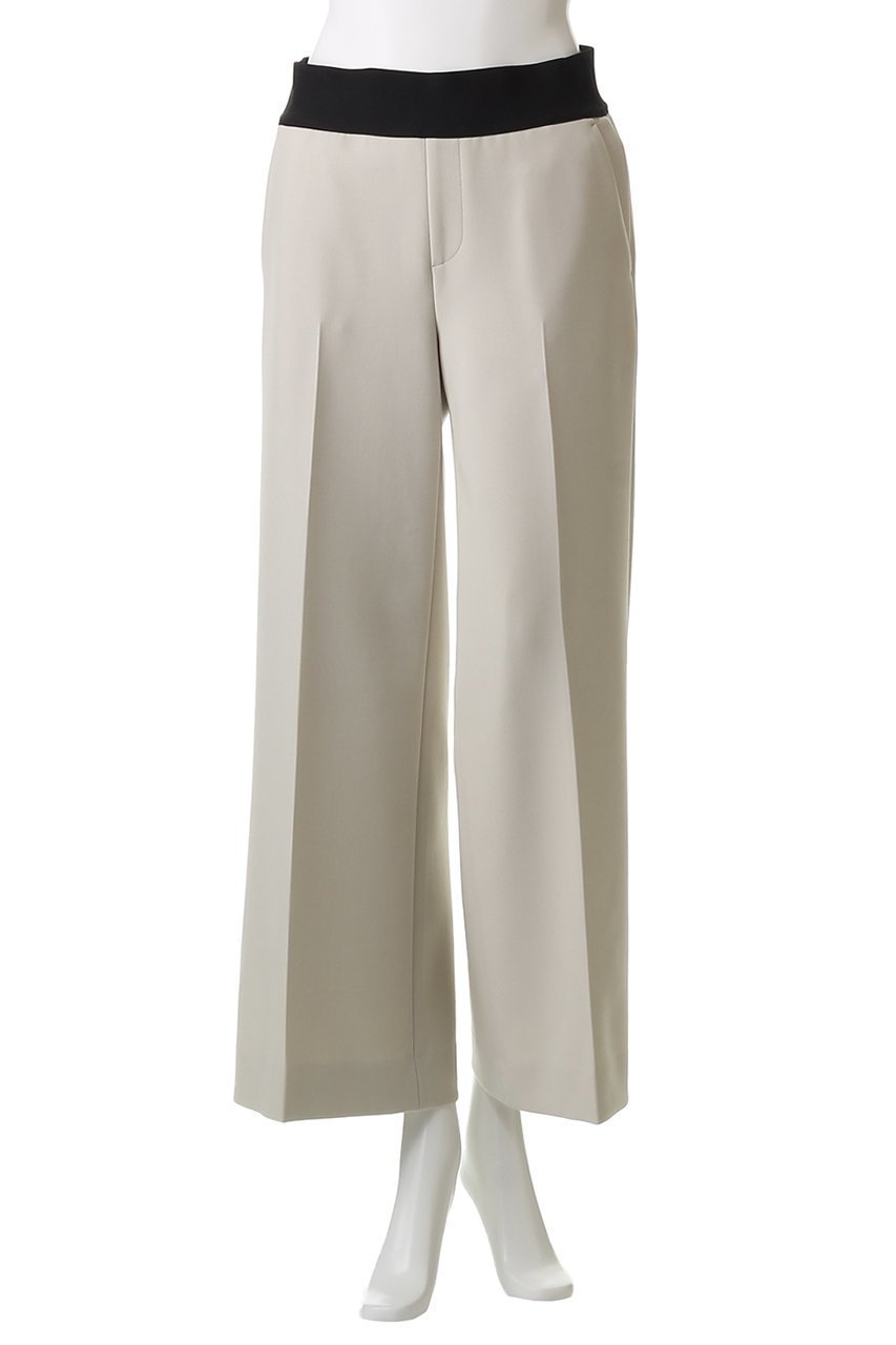 【エムフィル/M Fil】のポリエステル ウール ダブルクロス バギーイージートラウザーズ センタープレス入り 人気、トレンドファッション・服の通販 founy(ファニー) 　ファッション　Fashion　レディースファッション　Fashion for Women　パンツ　Pants & Trousers　センター　Center, Center Line　ダブル　Double, Double-Breasted　リュクス　Luxury, Elegant, High-End, Chic　リラックス　Relax, Relaxed Fit　エレガント 上品　Elegant　other-2|ID: prp329100004669655 ipo3291000000033762751