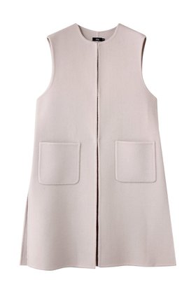 【エムフィル/M Fil】のWビーバー リバーロングジレ 人気、トレンドファッション・服の通販 founy(ファニー) ファッション Fashion レディースファッション Fashion for Women アウター Coat / Outerwear Collection レディースジャケット・軽アウター Jackets カットソー Cut and Sewn Top ジャケット Jacket, Outerwear ダブル Double, Double-Breasted ベスト Vest, Waistcoat エレガント 上品 Elegant 新作・新入荷 New Arrivals / New In |ID:prp329100004669659