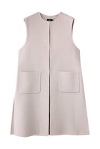 【エムフィル/M Fil】のWビーバー リバーロングジレ ライトベージュ|ID:prp329100004669659