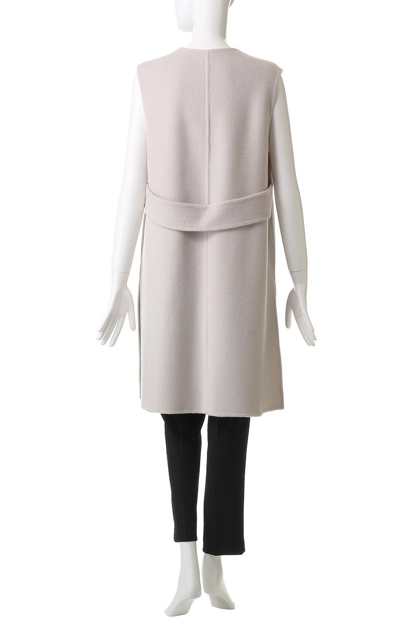 【エムフィル/M Fil】のWビーバー リバーロングジレ 人気、トレンドファッション・服の通販 founy(ファニー) 　ファッション　Fashion　レディースファッション　Fashion for Women　アウター　Coat / Outerwear Collection　レディースジャケット・軽アウター　Jackets　カットソー　Cut and Sewn Top　ジャケット　Jacket, Outerwear　ダブル　Double, Double-Breasted　ベスト　Vest, Waistcoat　エレガント 上品　Elegant　other-4|ID: prp329100004669659 ipo3291000000036048227