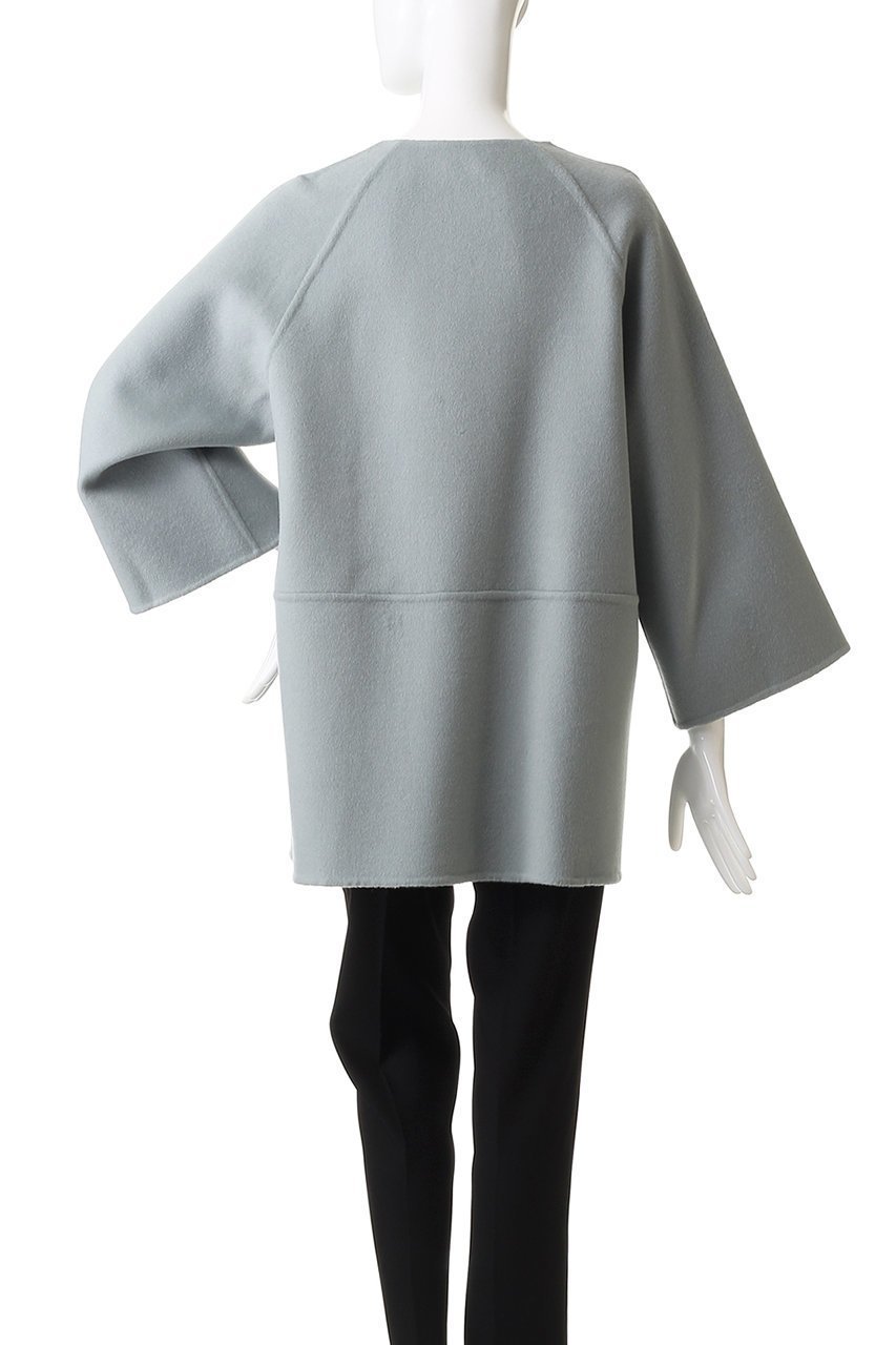 【エムフィル/M Fil】のWビーバー リバーコート 人気、トレンドファッション・服の通販 founy(ファニー) 　ファッション　Fashion　レディースファッション　Fashion for Women　アウター　Coat / Outerwear Collection　コート・ロングコート・ピーコート　Long Coats, Peacoats & More　なめらか　Smooth, Silky Texture　インナー　Innerwear　ショート　Short, Short Length　シンプル　Simple, Minimal　ダブル　Double, Double-Breasted　定番　Standard, Basic Item　other-4|ID: prp329100004669660 ipo3291000000036108950