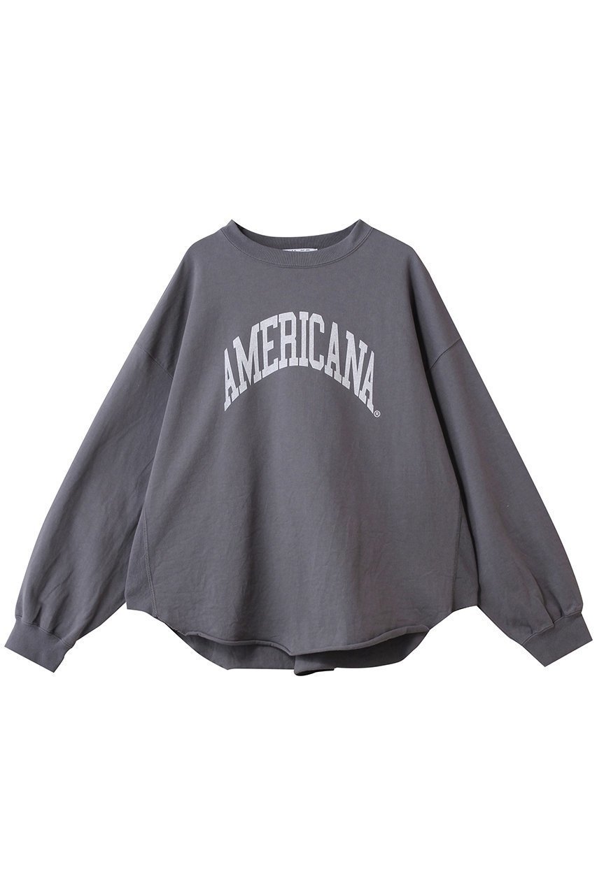 【アメリカーナ/Americana】のUSED加工ロングスリーブTシャツ インテリア・キッズ・メンズ・レディースファッション・服の通販 founy(ファニー) 　ファッション　Fashion　レディースファッション　Fashion for Women　トップス・カットソー　Cut & Sew Tops　シャツ・ブラウス・オフィスカジュアル　Elegant Blouses & Button-Ups　ロングTシャツ・Tシャツ　Longline T-Shirts & Tees　カットソー・ベーシックTシャツ　Cut-and-Sewn Tops / Stretch Tees & Basics　シンプル　Simple, Minimal　スリーブ　Sleeve, Long Sleeve / Short Sleeve　ダメージ　Distressed, Destroyed　リラックス　Relax, Relaxed Fit　ロング　Long, Long-Length　ワイド　Wide, Wide Fit　新作・新入荷　New Arrivals / New In　ナス|ID: prp329100004669664 ipo3291000000033762809
