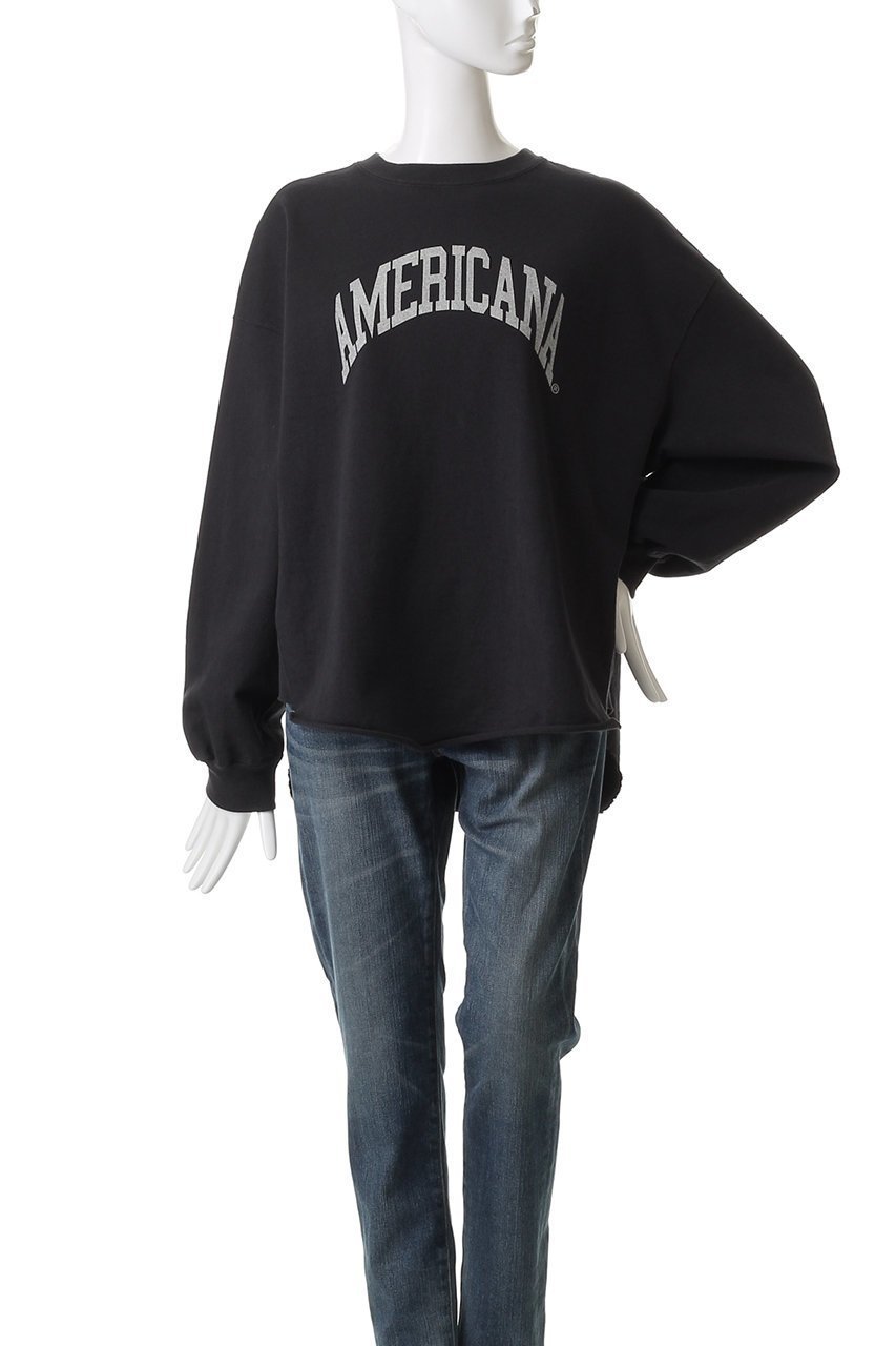 【アメリカーナ/Americana】のUSED加工ロングスリーブTシャツ 人気、トレンドファッション・服の通販 founy(ファニー) 　ファッション　Fashion　レディースファッション　Fashion for Women　トップス・カットソー　Cut & Sew Tops　シャツ・ブラウス・オフィスカジュアル　Elegant Blouses & Button-Ups　ロングTシャツ・Tシャツ　Longline T-Shirts & Tees　カットソー・ベーシックTシャツ　Cut-and-Sewn Tops / Stretch Tees & Basics　シンプル　Simple, Minimal　スリーブ　Sleeve, Long Sleeve / Short Sleeve　ダメージ　Distressed, Destroyed　リラックス　Relax, Relaxed Fit　ロング　Long, Long-Length　ワイド　Wide, Wide Fit　新作・新入荷　New Arrivals / New In　other-2|ID: prp329100004669664 ipo3291000000033762811
