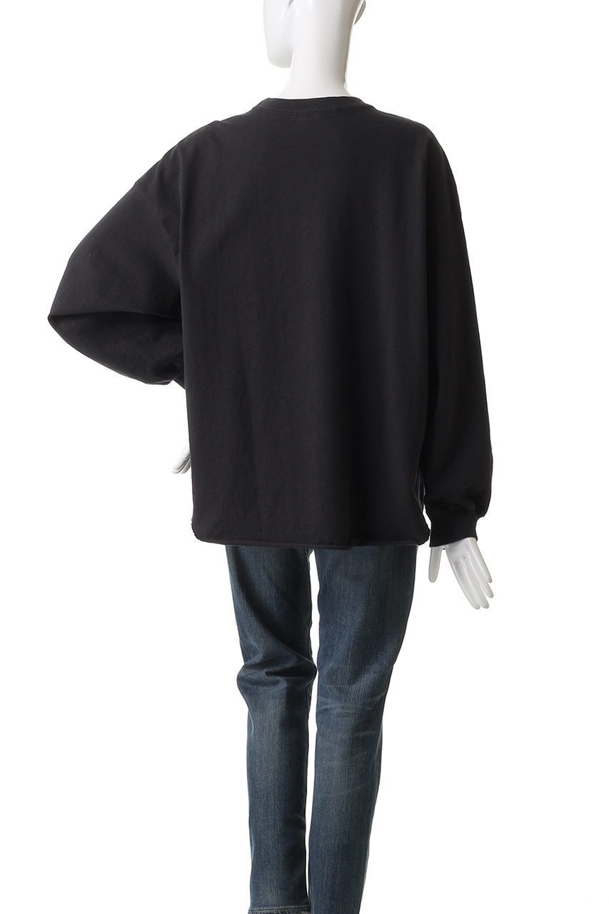【アメリカーナ/Americana】のUSED加工ロングスリーブTシャツ 人気、トレンドファッション・服の通販 founy(ファニー) 　ファッション　Fashion　レディースファッション　Fashion for Women　トップス・カットソー　Cut & Sew Tops　シャツ・ブラウス・オフィスカジュアル　Elegant Blouses & Button-Ups　ロングTシャツ・Tシャツ　Longline T-Shirts & Tees　カットソー・ベーシックTシャツ　Cut-and-Sewn Tops / Stretch Tees & Basics　シンプル　Simple, Minimal　スリーブ　Sleeve, Long Sleeve / Short Sleeve　ダメージ　Distressed, Destroyed　リラックス　Relax, Relaxed Fit　ロング　Long, Long-Length　ワイド　Wide, Wide Fit　新作・新入荷　New Arrivals / New In　other-4|ID: prp329100004669664 ipo3291000000033762813