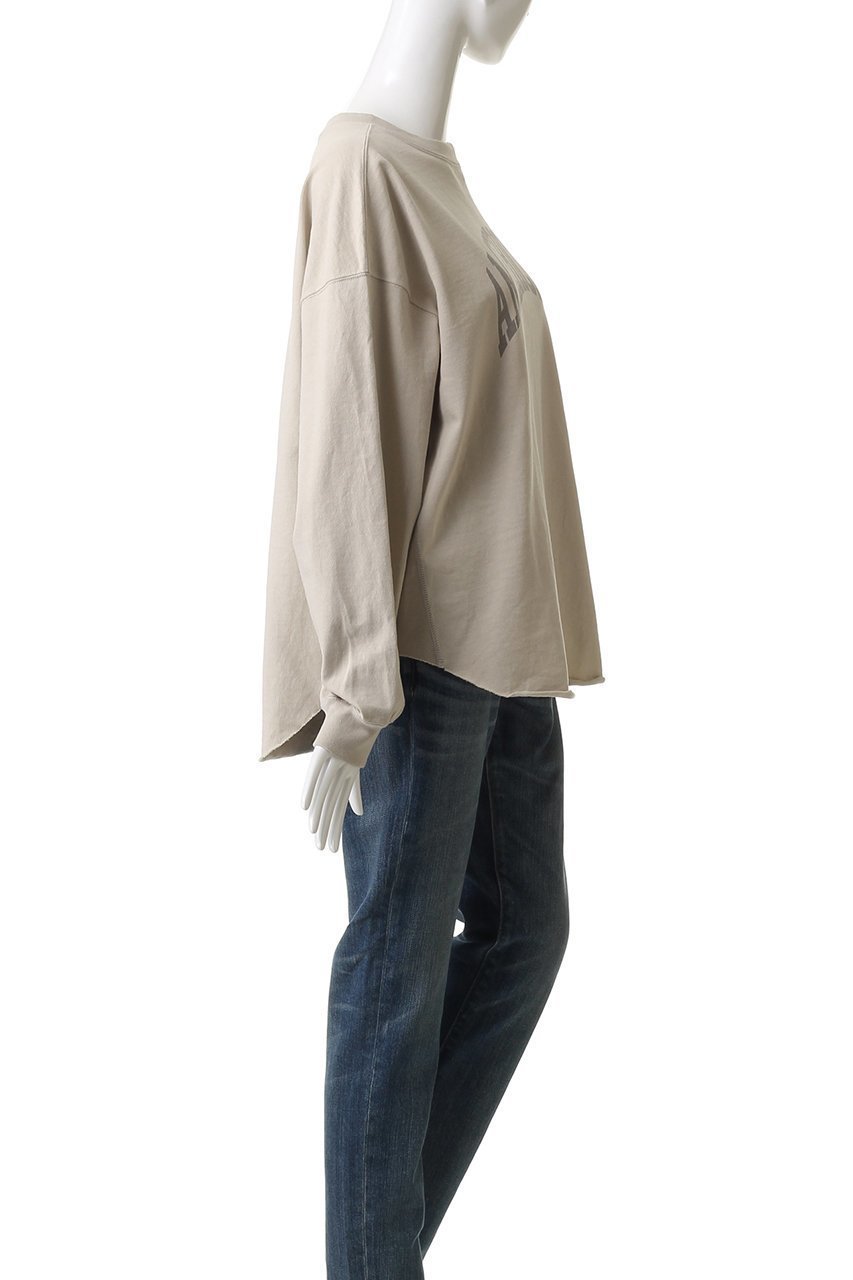 【アメリカーナ/Americana】のUSED加工ロングスリーブTシャツ 人気、トレンドファッション・服の通販 founy(ファニー) 　ファッション　Fashion　レディースファッション　Fashion for Women　トップス・カットソー　Cut & Sew Tops　シャツ・ブラウス・オフィスカジュアル　Elegant Blouses & Button-Ups　ロングTシャツ・Tシャツ　Longline T-Shirts & Tees　カットソー・ベーシックTシャツ　Cut-and-Sewn Tops / Stretch Tees & Basics　シンプル　Simple, Minimal　スリーブ　Sleeve, Long Sleeve / Short Sleeve　ダメージ　Distressed, Destroyed　リラックス　Relax, Relaxed Fit　ロング　Long, Long-Length　ワイド　Wide, Wide Fit　other-3|ID: prp329100004669664 ipo3291000000035126040