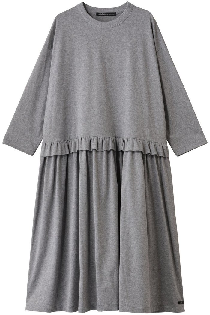 【ビリティス ディセッタン/Bilitis dix-sept ans】のリブネックジャージードレス インテリア・キッズ・メンズ・レディースファッション・服の通販 founy(ファニー) https://founy.com/ ファッション Fashion レディースファッション Fashion for Women ワンピース Dresses フォーマル・パーティードレス・結婚式用ドレス Elegant & Casual Dresses チュニック Tunic Tops & Dresses なめらか Smooth, Silky Texture シンプル Simple, Minimal チュニック Tunic, Long Top ドレス Dress, One-Piece パーティ Party, Party Style フリル Frill, Ruffle フレア Flare, Flared エレガント 上品 Elegant 新作・新入荷 New Arrivals / New In |ID: prp329100004669674 ipo3291000000033762869
