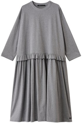 【ビリティス ディセッタン/Bilitis dix-sept ans】 リブネックジャージードレス人気、トレンドファッション・服の通販 founy(ファニー) ファッション Fashion レディースファッション Fashion for Women ワンピース Dresses フォーマル・パーティードレス・結婚式用ドレス Elegant & Casual Dresses チュニック Tunic Tops & Dresses なめらか Smooth, Silky Texture シンプル Simple, Minimal チュニック Tunic, Long Top ドレス Dress, One-Piece パーティ Party, Party Style フリル Frill, Ruffle フレア Flare, Flared エレガント 上品 Elegant 新作・新入荷 New Arrivals / New In |ID:prp329100004669674
