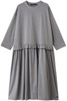 【ビリティス ディセッタン/Bilitis dix-sept ans】のリブネックジャージードレス 人気、トレンドファッション・服の通販 founy(ファニー) ファッション Fashion レディースファッション Fashion for Women ワンピース Dresses フォーマル・パーティードレス・結婚式用ドレス Elegant & Casual Dresses チュニック Tunic Tops & Dresses なめらか Smooth, Silky Texture シンプル Simple, Minimal チュニック Tunic, Long Top ドレス Dress, One-Piece パーティ Party, Party Style フリル Frill, Ruffle フレア Flare, Flared エレガント 上品 Elegant 新作・新入荷 New Arrivals / New In |ID:prp329100004669674